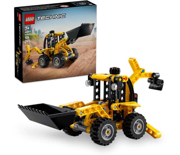 LEGO Technic 42197 Koparko-ładowarka - 1284087 - zdjęcie 2